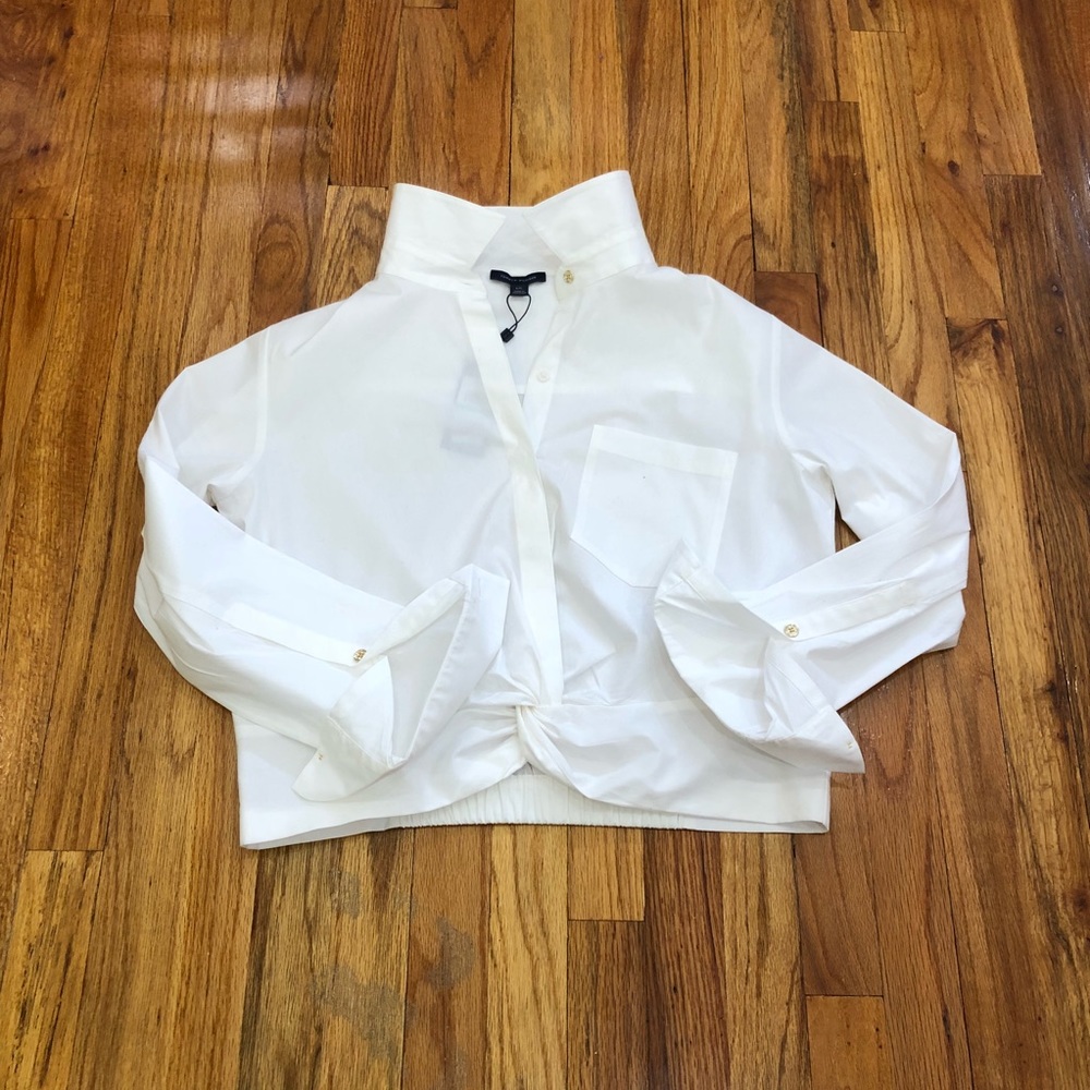 Tommy Hilfiger Twisted Hem Shirt